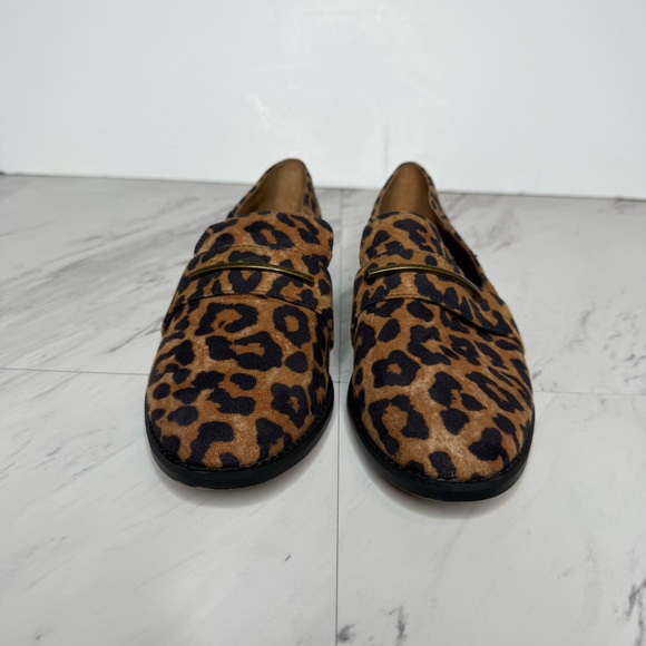 Franco Sarto Harrow Leopard Print Loafer 6M